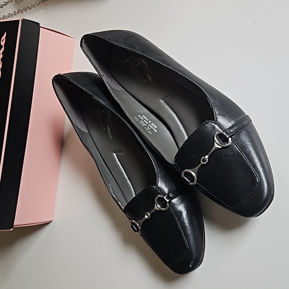 A2 Aerosoles with Heelrest Women's Black Shoe